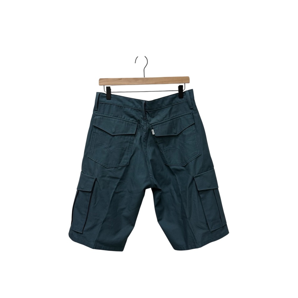Levi's Men's Cargo Shorts Size 31 Utility Outdoor Casual Blue Green